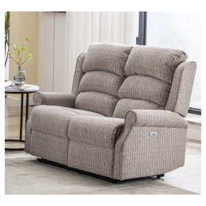 Windsor Electric 2 Seater Sofa Natural